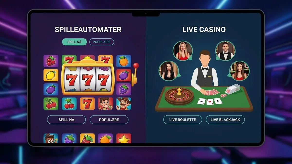 Casinospill hos Casinofriday