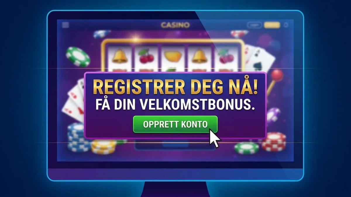Registrer deg med bonus